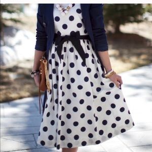Jcrew PolkaDot Dress